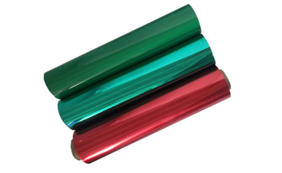 El laser de la lentejuela metalizó la película Rolls, película termosoldable roja de BOPP de BOPP