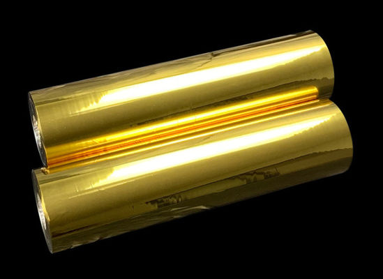 película aluminizada de oro echada a un lado doble del animal doméstico 12-100micron