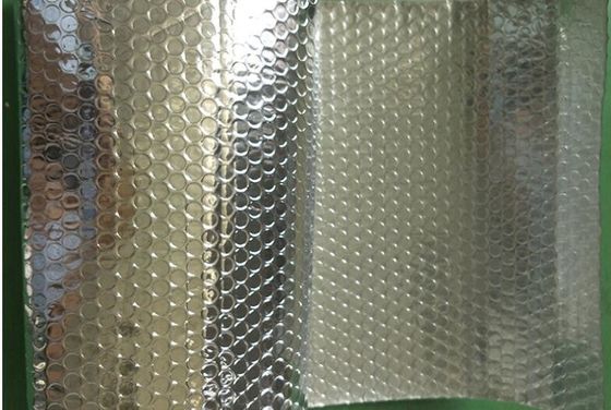 hoja reflexiva del aislamiento de la película de 5m m de aire de la burbuja de aluminio del amortiguador