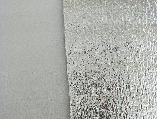 Papel de aluminio del compuesto del algodón de la perla que embala, papel de aluminio fino de 0.3m m
