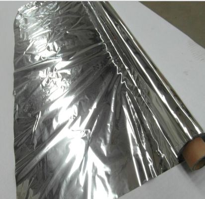 Película metalizada coloreada reflexiva de la huerta de plata múltiple PE de la protuberancia