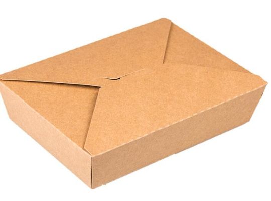 caja para llevar rectangular de 900ml Fried Chicken Custom Paper Lunch