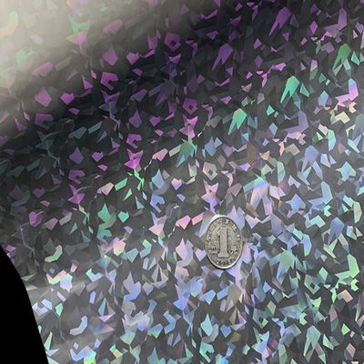 película de la proyección de 28micron Gem Flower Medium Transparent Holopraphic