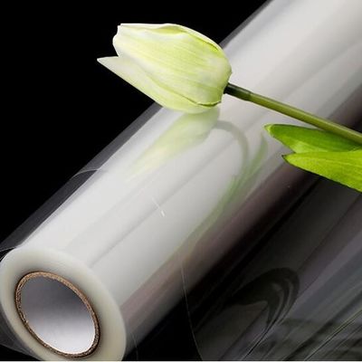 De papel de envoltorio para regalos brillante del celofán de 40um Bopp para la flor