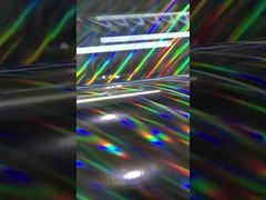 Vea por qué elegir la película holográfica BOPP de embalaje compuesto exquisito aluminizado con láser