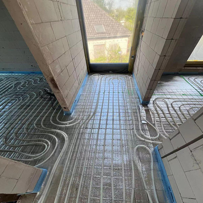 Vmpet12mic+85mic Pe / 8mic Vmpet+6mic Pe Película metalizada para la construcción y la construcción bajo el piso