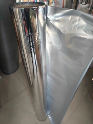 Vmpet12mic+85mic Pe / 8mic Vmpet+6mic Pe Película metalizada para la construcción y la construcción bajo el piso