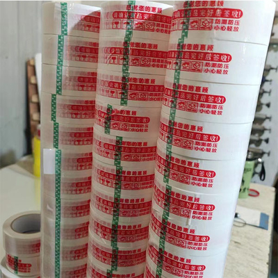 Embalaje de cinta Jumbo Bopp de sellado transparente en rollos de cinta Bopp