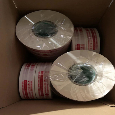 Venta al por mayor de cinta de embalaje Bopp de sellado amarillo transparente de impresión rápida