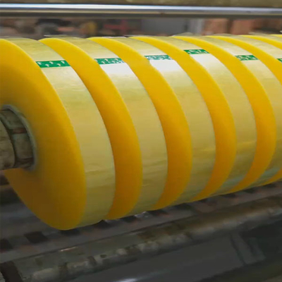 Embalaje adhesivo de gran patio Grado económico Diseño personalizado cinta Bopp fácil de rasgar