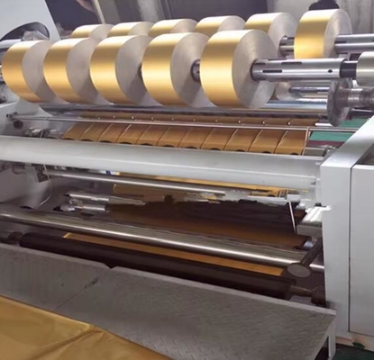 Papel de envoltura de chocolate plateado dorado de calidad alimenticia