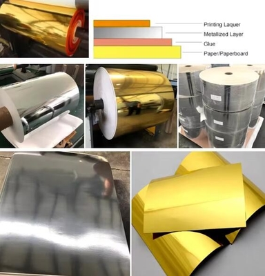 Papel holográfico metalizado / cartón para impresión y embalaje