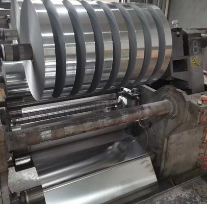 Película de poliéster metalizada de cobre azul y negro o aluminizada para envases y conductos