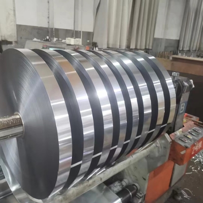 Película de poliéster metalizada de cobre azul y negro o aluminizada para envases y conductos