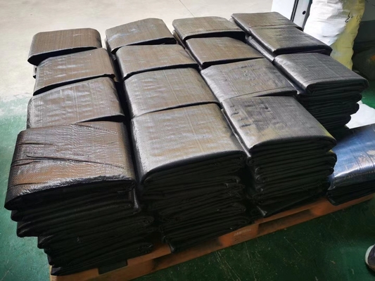 PP con alta permeabilidad a los rayos UV, colchoneta de control de malezas verde y negro, tejido agrícola