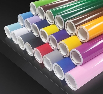 Rollo de película autoadhesiva de PVC, adhesivo impermeable para la carrocería y la decoración de automóviles