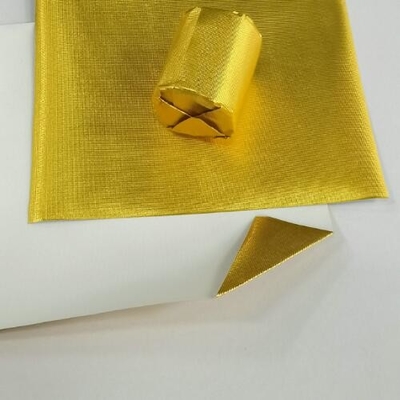 Hoja de aluminio recubierta de cera de color personalizada para papel de envoltura de chocolate