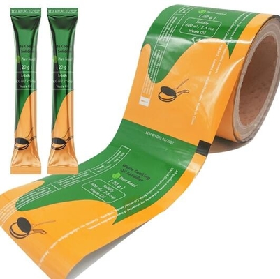 Impresión personalizada de película pet+al+pe de 110mic.100mic en rollo para bolsas de embalaje de alimentos