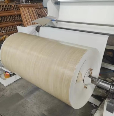 Películas de impresión para muebles de decoración de granos de madera, papel poli decorativo para muebles