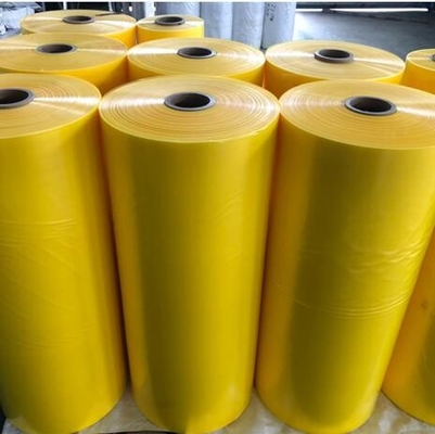Buena película impermeable PE de color claro para embalajes de botellas y alimentos