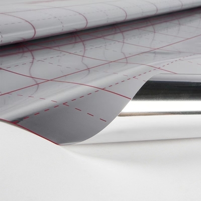 Impresión al por mayor de películas reflectoras para calentamiento del suelo, películas reflectoras para calentamiento del suelo de papel de aluminio