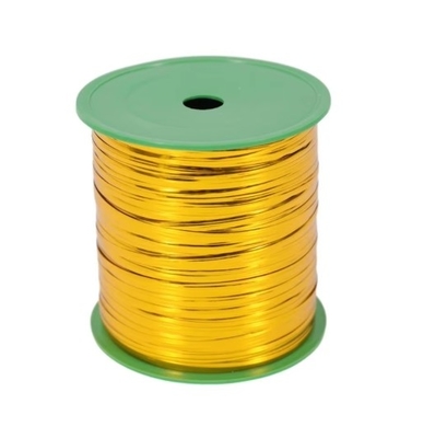 Cable de correa de correa de plástico revestido de oro metálico