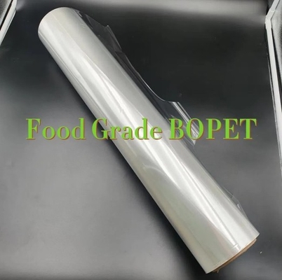 Shandong Resistencia a altas temperaturas BOPET Película transparente Impresión de calidad alimentaria PET para embalaje de bolsas