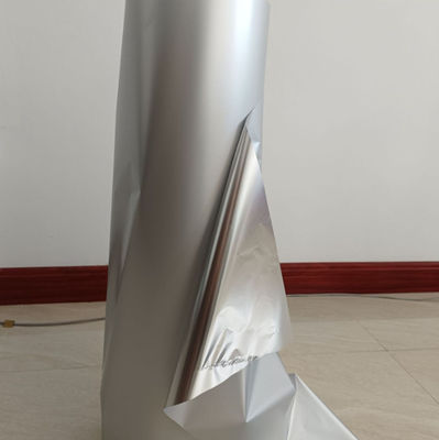 Película de aluminio de PET, Película de aluminio de PET de doble cara, Película de Yin y Yang, Película de PET de Yin y Yang