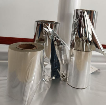 Película de aluminio de PET, Película de aluminio de PET de doble cara, Película de Yin y Yang, Película de PET de Yin y Yang