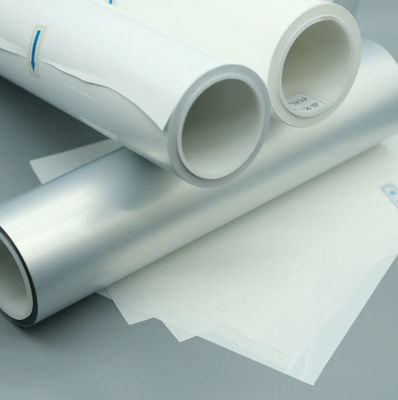 Capa de primerado Matt White Pet Film para el material de etiqueta adhesiva electrónica
