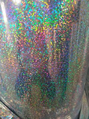 12mic PET/17mic bopp recubrimiento holográfico metalizado primer utilizado para la impresión UV