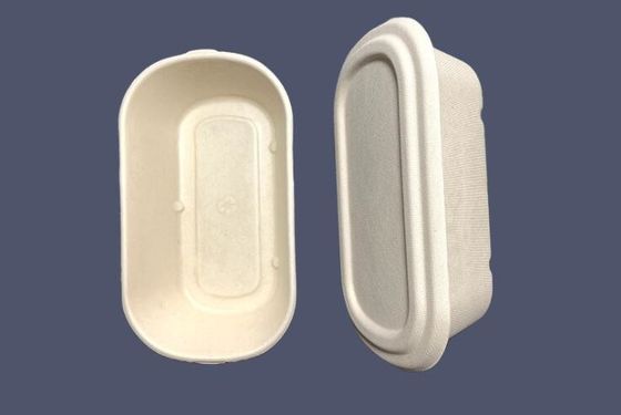 Caja de la celulosa de la ensalada de la comida de Straw Disposable Fast Degradable Light del trigo que embala