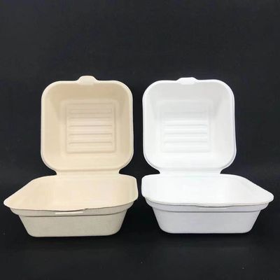 3 porciones de trigo natural Straw Lunch Bento Box Disposable biodegradable
